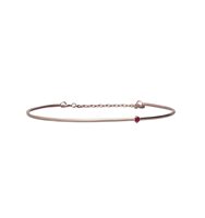 Bracciale Rubinia Donna in Oro rosa Rubino 0.05 Ct BR356RRB-M - BR356RRB-M